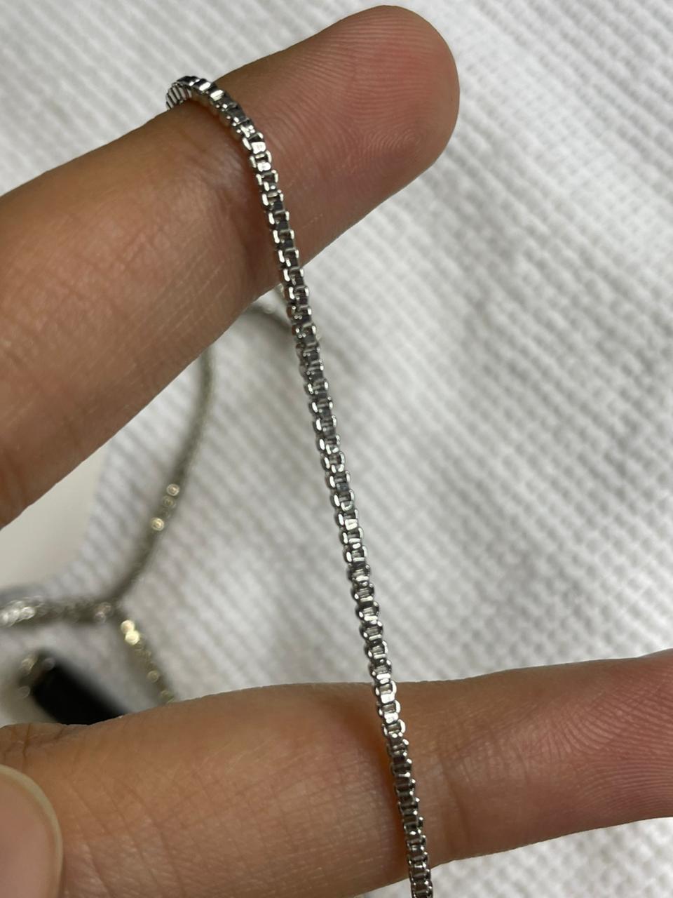 Matte Black Bar Pendant Necklace