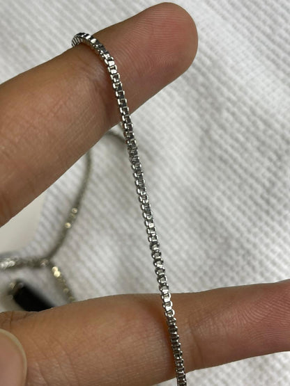 Matte Black Bar Pendant Necklace