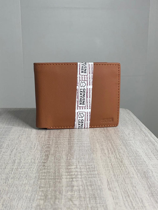 Genuine Leather Grey Wallet for Men